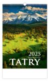 Nástěnný kalendář 2025 Tatry