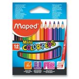 Pastelky trojhranné MAPED COLOR`PEPS MINI, 12 ks