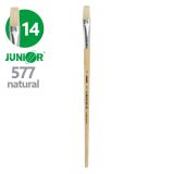 Štětec plochý JUNIOR č. 1 14 577 Natural