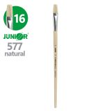 Štětec plochý JUNIOR č. 1 16 577 Natural