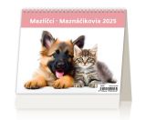 Stolní kalendář 2025 MiniMax Domácí zvířata/Pets