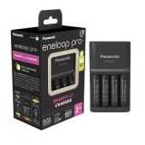 Nabíječka baterií Eneloop Pro, AA/AAA, 4x2500 mAh AA, , PANASONIC