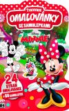 Omalovánky A4 se samolepkami - Minnie