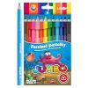 Pastelky Ocean World trojhranu JUMBO 12 ks