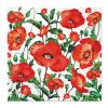 Ubrousky PAW L 33x33cm Flanders Poppy