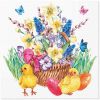 Ubrousky TaT 33x33cm Easter Bouquet