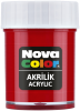 barva akrylová  30ml  červená NC-170