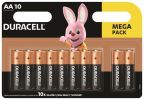 Baterie Basic, AA, 10 ks, DURACELL ,balení 10 ks