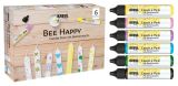 Sada CANDLE PEN BEE HAPPY voskové pero pro malování svíček 6ks - sada, KREUL ,balení 6 ks