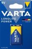 Baterie Longlife Power, 9V, 1 ks, VARTA