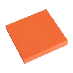 Blok lepicí NEON 76 x 76 mm oranž