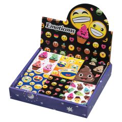 Blok trhací s potlačou 59x83 mm, 40 l. - Emoticons