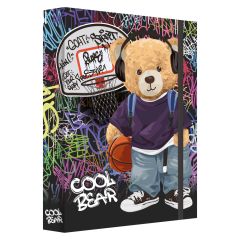 Box na sešity A4 Jumbo MAX - Cool Bear