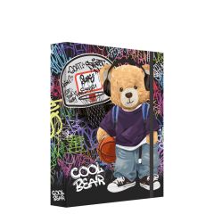 Box na sešity A5 Jumbo MAX - Cool Bear