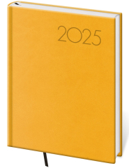 Denní diář 2025 B6 Print Pop - žlutý