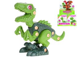 Dinosaurus šroubovací 17,5-21cm 6druhů v krabičce 12ks v DBX