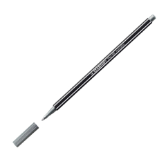 Stabilo  Fix metalický vláknový STABILO Pen 68 metallic stříbrný