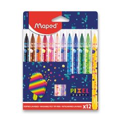 MAPED  Fixy MAPED Pixel Party 12 ks