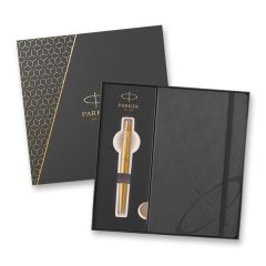 Parker  GP PARKER Jotter XL Monochrome Gold GT+šedý zápisník