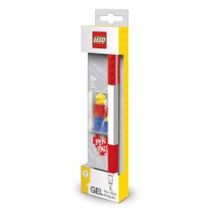 LEGO Stationery  LEGO Gelové pero s minifigurkou, červené - 1 ks