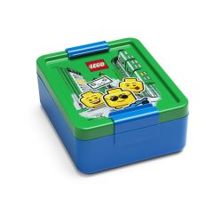 LEGO Storage  LEGO ICONIC Boy box na svačinu - modrá/zelená