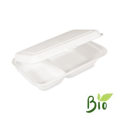 Menu box 2-dílný BIO cukrová třtina 250x162x63 mm, 50 ks