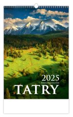 Helma 365  Nástěnný kalendář 2025 Tatry