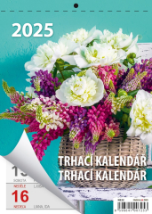 Helma 365  Nástěnný kalendář 2025 Týdenní trhací kalendář A5, Týdenní trhací kalendář