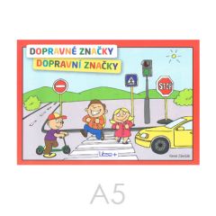 Omalovánka A5 Litera - Dopravní značky