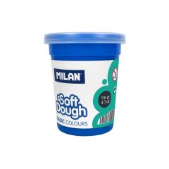 Milan  Plastelína MILAN Soft Dough tyrkysová 116g /1ks