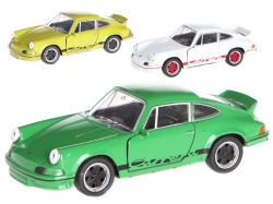 Porsche Carrera RS 12cm kov zpětný chod 3barvy 12ks v DBX