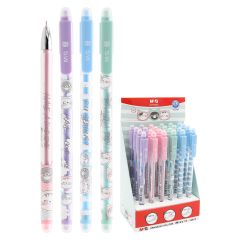 Roller gel/guma M&G So Many Cats Pastel 0,5 mm (4 vzory)