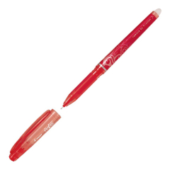 PILOT  Roller gelový PILOT Frixion 0,5 mm synergický hrot, červený