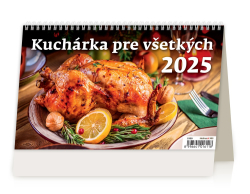 Stolní kalendář 2025 Kuchařka pro všechny