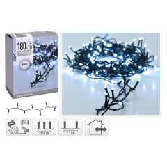 KOOPMAN  Světelná řetěz 180 LED bílá studená, délka 13,5 m, 230V (venk. použití)