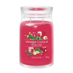 Svíčka Yankee Candle - HOLIDAY CHEER, velká