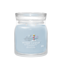 Svíčka Yankee Candle - NORTH POLE HIDEAWAY, střední