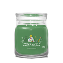 Svíčka Yankee Candle - SHIMMERING CHRISTMAS TREE, střední