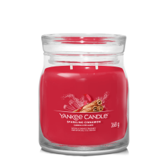 Yankee Candle  Svíčka Yankee Candle - SPARKLING CINNAMON, střední