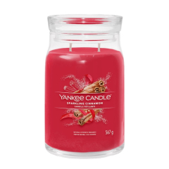 Yankee Candle  Svíčka Yankee Candle - SPARKLING CINNAMON, velká