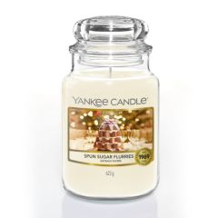 Sviečka Yankee Candle - Spun Sugar Flurries, veľká