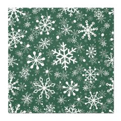 Ubrousky PAW L 33x33cm Christmas Snowflakes