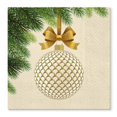 Ubrousky TaT 33x33 cm Golden Bauble