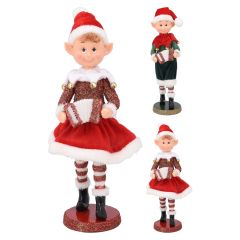 Koopman International b.v.  Vánoční figurka skřítka 30 cm (2 varianty)