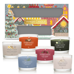 Yankee Candle  Vánoční set (6x sampler svíčka ve skle)