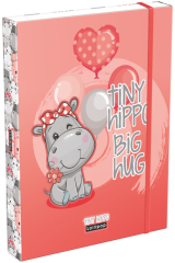 LIZZY  box na sešity A5 Lollipop Thiny Hippo 24