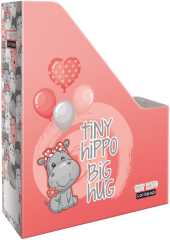 LIZZY  box na sešity skládací A4 Lollipop Thiny Hippo 24