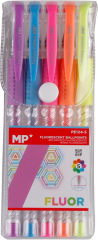 MP  popisovač gel fluo 5ks PE124-5