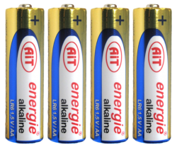 baterie AIT LR03 AAA alkalická 4ks - 189