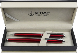 Regal  kuličkové pero + inkoustové pero Arachne - červená